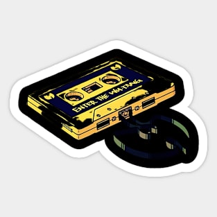 Wutang Disk Player Sticker